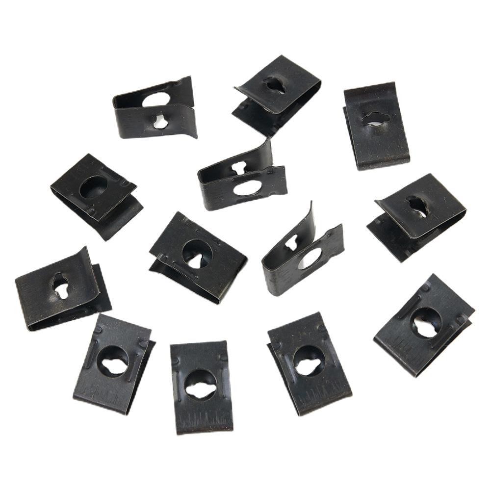 Panel Clips Trim Trucks U-Type 17mmx10.5mm 20 Pcs Fastener