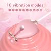 Powerful Vibrating Nipple Clamps G Spot Clitoral Stimulator Vibrator Vaginal Dildo Masturbator Sex Toy for Women Orgasm Pleasure