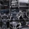 For Toyota RAV4 -2025 ABS Carbon Fiber Interior Kit Dashboard Console Gear Shift Panel Decoration Cover Trim Stickers