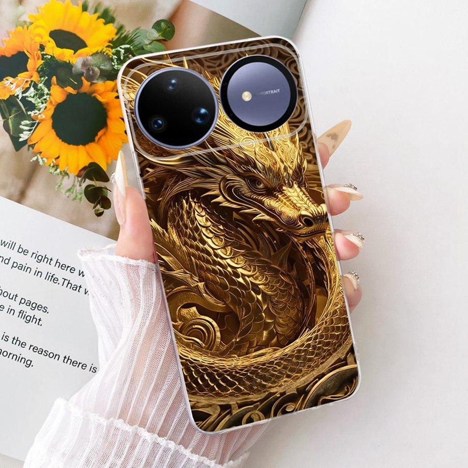 For Huawei Nova 15 Ultra 15 Pro Phone Case Soft Clear Silicone Back Cover Butterfly Dragon Cat Floral Painting Funda Nova15 Capa