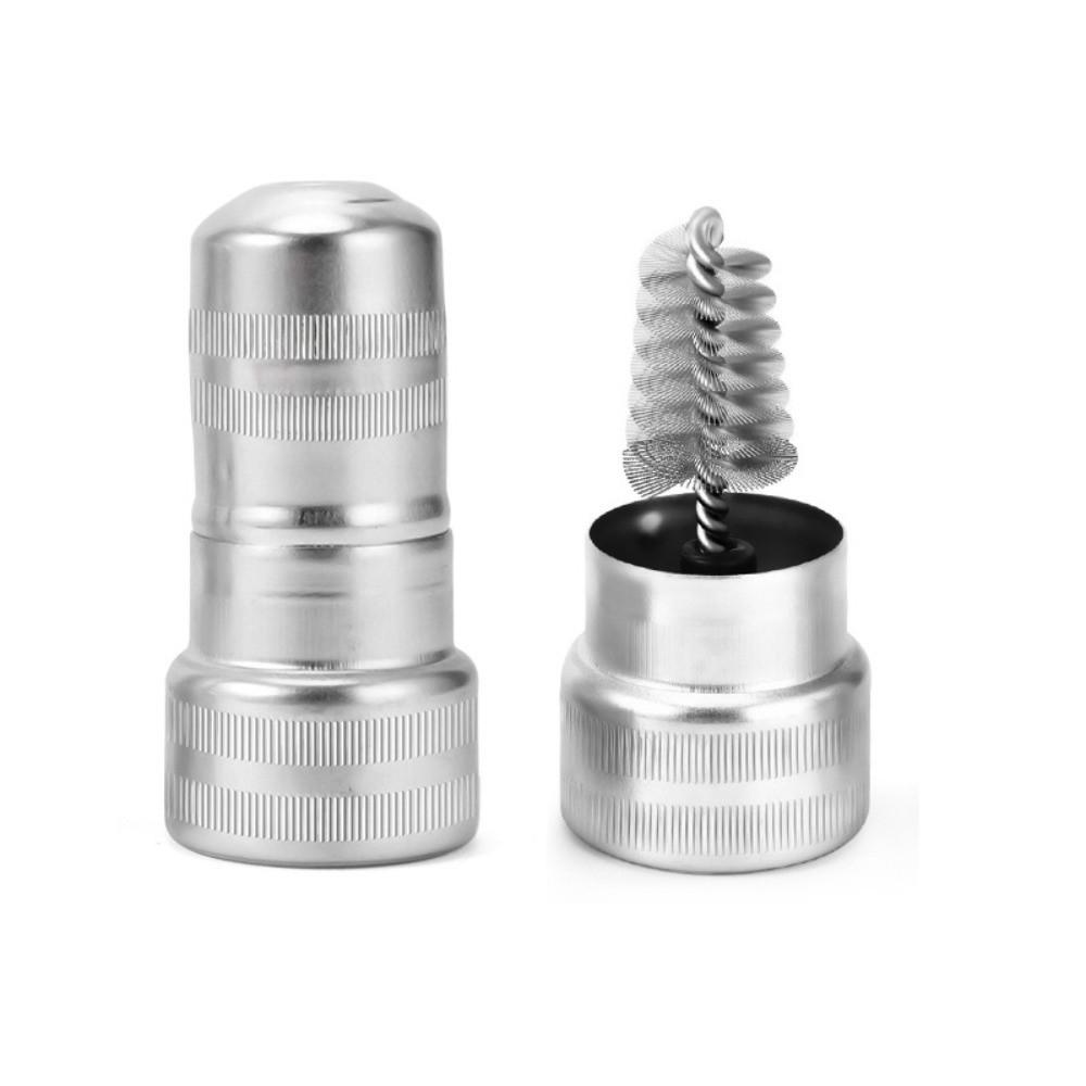 Stainless Steel Brush Battery Terminal Cleaner Terminal Cleaner Tool  Battery Post Cleaning серебряный