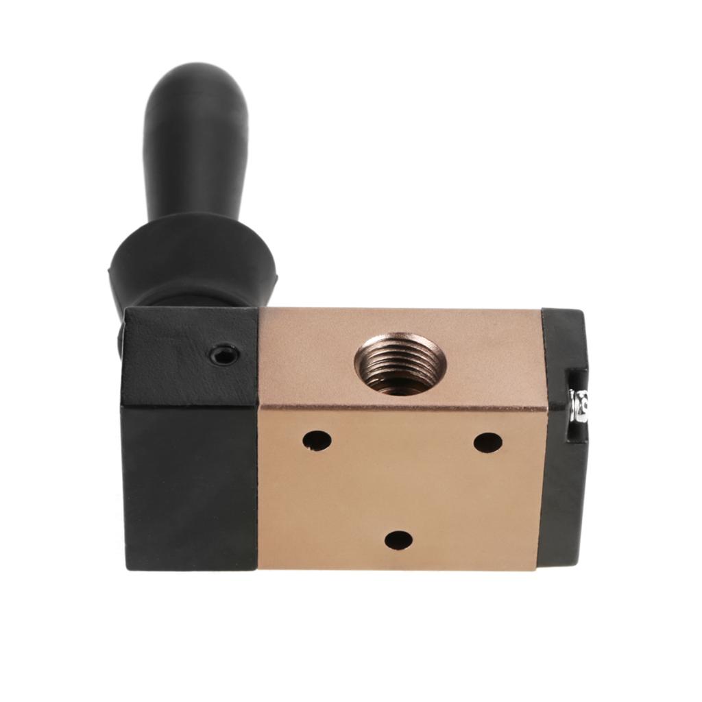 3H210‑08 2 Positionen 3 Wege G1 4 Handhebelbetätigtes Pneumatikventil Luftsteuerung