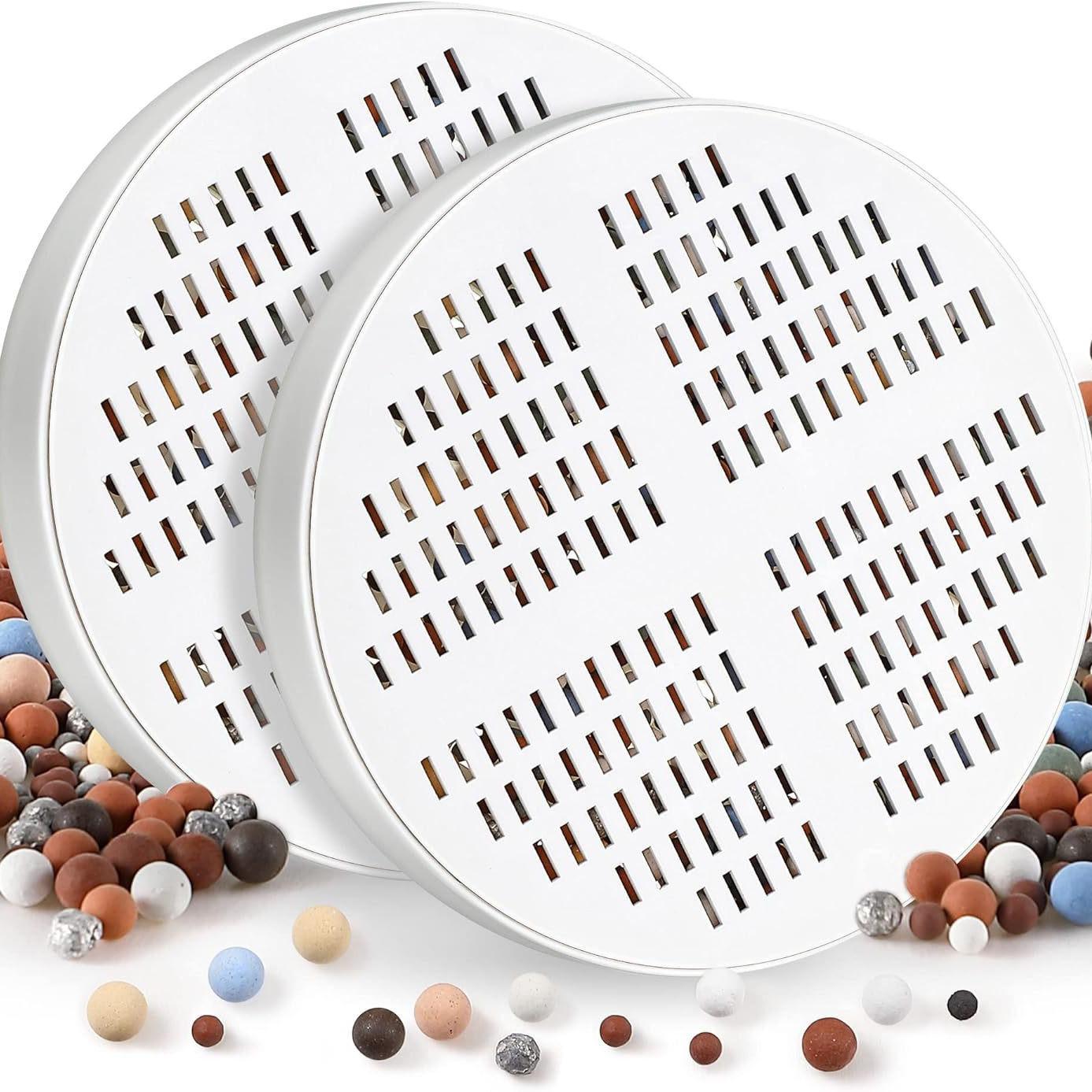 SY-202 Shower Head: Vitamin C/E Filter Cartridge, Small Lotus Head Purifier, Copper Nickel Plated