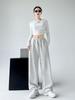 Women's High Waist Wide-Leg Sweatpants: 2025 American Spring/Autumn Style Joggers