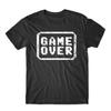 Game Over T-Shirt Mens Womens Tees Top Gaming Lovers Losing Game Logo  Unisex Top