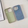 Flannel For Magsafe Phone Case for iPhone 16 Pro Max 15 15Pro 17 Matte Wireless Charging Back Cover Microfiber Protective Shell