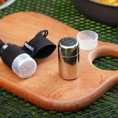 2x Camping Mini Spice Bottles Condiment for Home Travel Backpacking