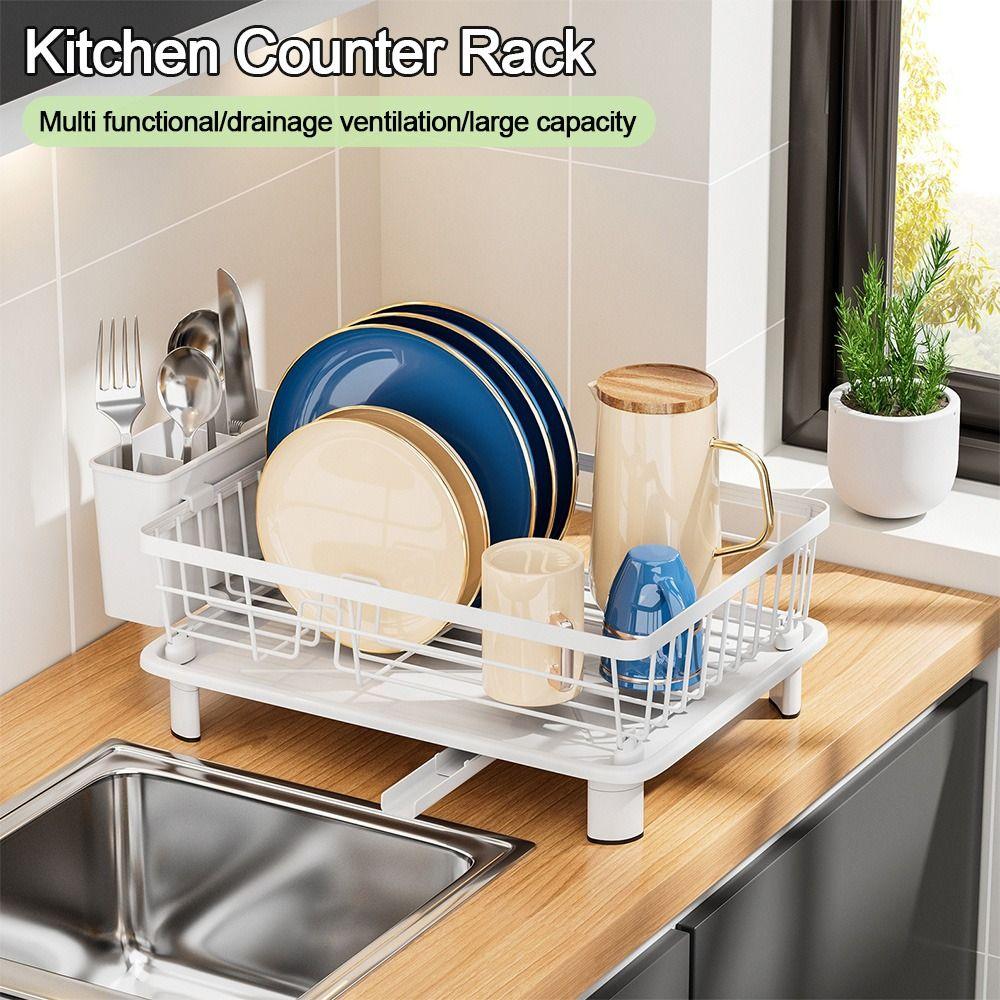 Large Dish Drying Rack With Automatic Drying Dish Rack New Tableware Storage