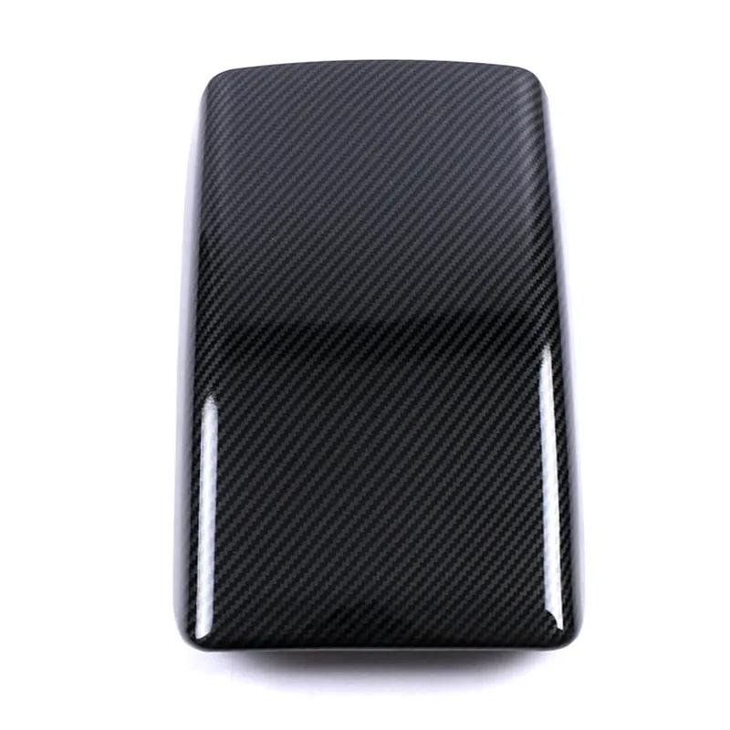 For Tesla Model 3 Central Console Storage Box Armrest Box Cover Trim ABS Car Interior Accessories
