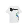 Air Jordan Sport DNA SS20 Printed Short Sleeve TEE Men White Men's CJ6224-100
