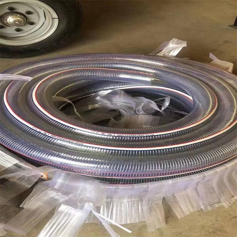 Rongyu Transparent Steel Wire Reinforced Concrete Pump Hose