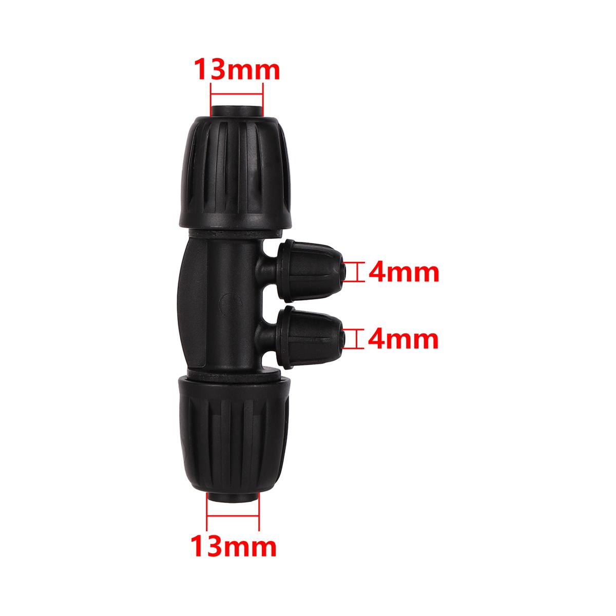 

DN16mm Pipe To 4/7mm Hose Multi-way Locked Connector 4/6-Way Interface Joint Garden Agricultural Irrigation Pipe Water Splitter