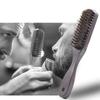 Bristle Beard Brush Men's Beard Styling Brush Solid Wood Beard Styling Tools