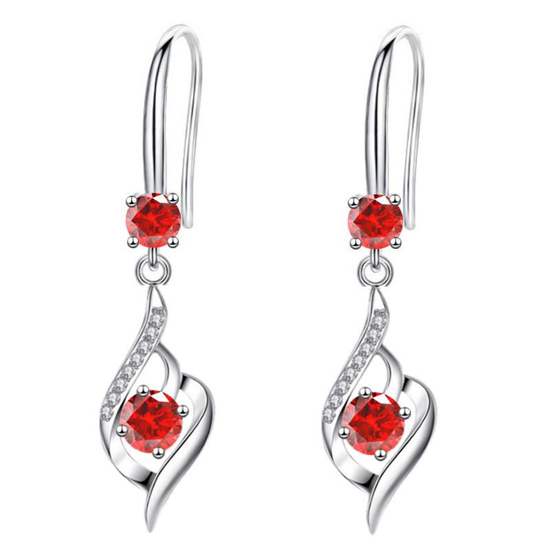 New Style Earrings Female High Grade Feeling with Simple Earrings Long High-grade Temperament Ear Hook