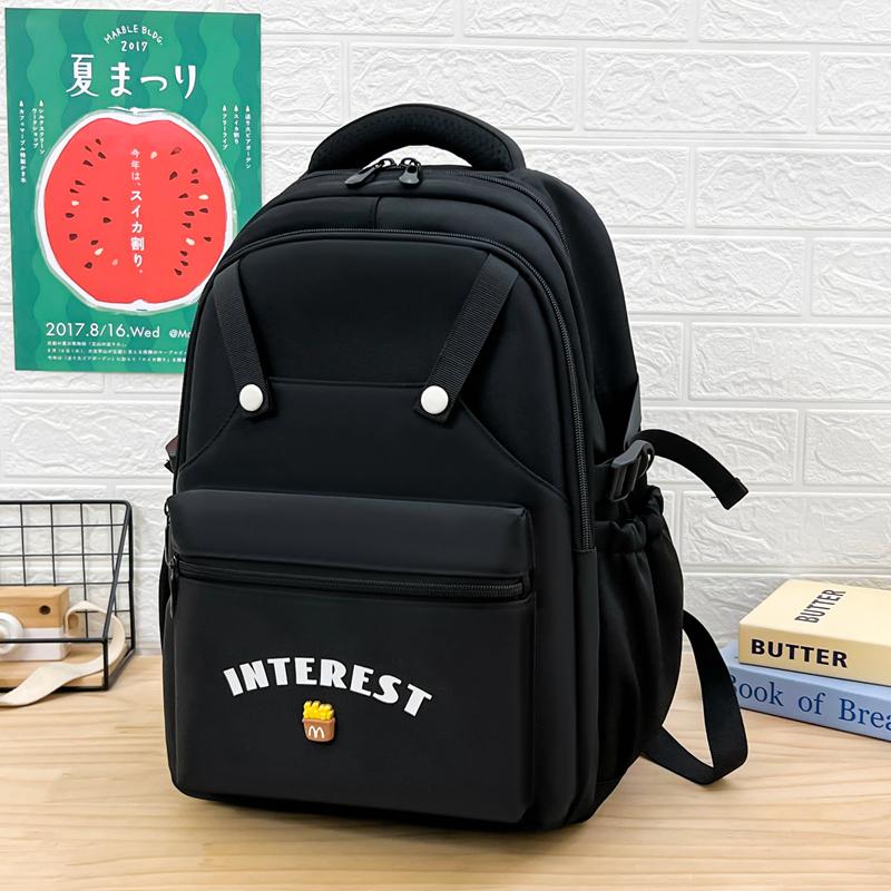 Schoolbag for Primary School Students Grade One, Two and Three Cartoon Color Contrast Girls Travel Backpack