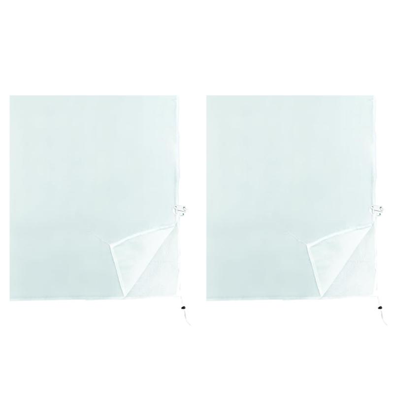 2Pcs/set  Winter Drawstring Plant Covers Frost Protections Bags Anti-Freeze Jackets Warm Blanket for Shrub Tree Plant