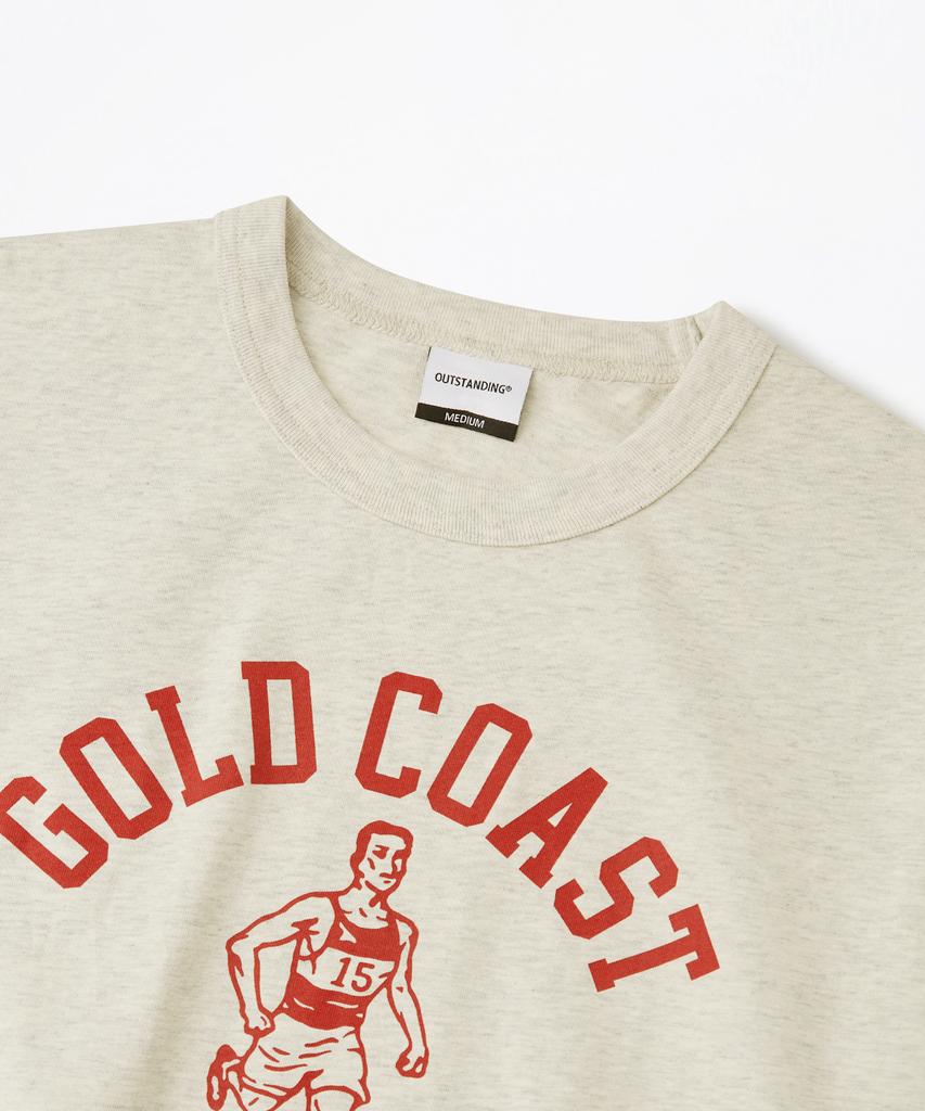 OUTSTANDING V.S.C Tee(Gold Coast Runners)_1%Oatmeal