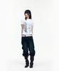 AAKAM Western Vest Half Top (White)