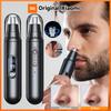 Electric Nose Hair Trimmer Rechargeable Nose Hair Clipper for Men Mini Portable Automatic Shaving Nose Eyebrow Ear Hair Remover