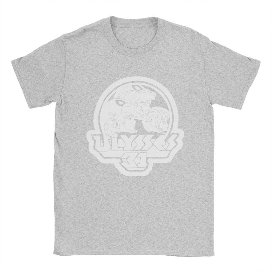 Ulysses 31 T-Shirt Men Cartoon Amazing Pure Cotton Tee Shirt Round Collar Short Sleeve T Shirts Plus Size Clothes