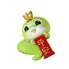 KX4B Chinese Snake Year Mini Resins Snake Delicate Funny Snake Figurine Decoration