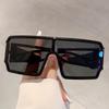 Y2K Luxury Designer One Piece Sunglasses Women Men Vintage Punk Hollow Oversized Cool Shades UV400