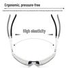 Unisex Photochromic Cycling Sunglasses with Large Integrated Lens