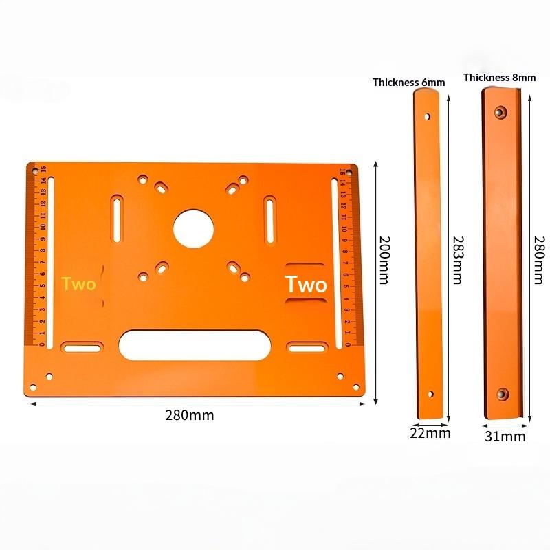 

1 Набір Регульований Міцний Точний Можна Зняти Фаску Під Кутом 45° Основа Електричної Пилки Інструмент Деревообробний Верстат для Різання Основа