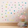 Ink Color Polka Dot Cartoon Home Wall Sticker Can Remove The Bedroom Living Room Background Decoration Sticker