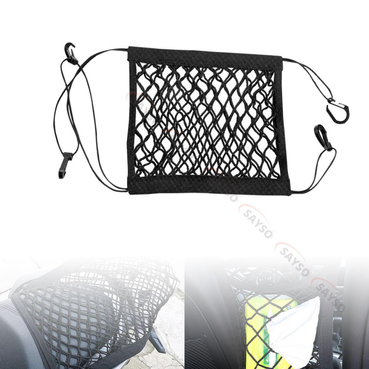 

Черный Мотоциклетный Шлем Хранение Багажник Сумка Мотоциклетная Сетка Крючок Держатель Сумка Груз Велосипед Скутер Сетка Топливный Бак Багаж Экипаж чёрный