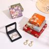 Personalized Jewelry Paper Drawer Box For Rings Earrings Bracelet Pendant Necklace Packaging Travel Gift Display Organizer