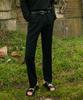 261EUI Line Slacks Black