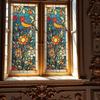 Colorful Window Glass Electrostatic Stickers Retro Flowers Birds Stickers Removable Window Privacy Stained Decor Film For Home