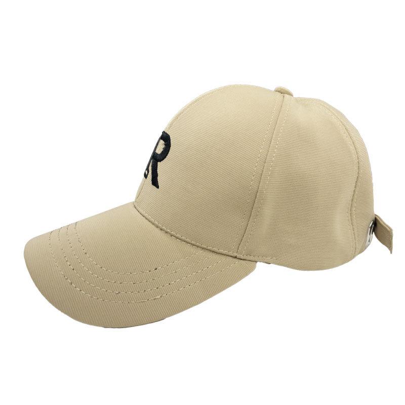 Kapelusz przeciwsłoneczny damski letni wersja koreańska modny wszechstronny z literami czapka baseballowa męska i damska outdoorowa z szerokim rondem odporna na UV czapka siatkowa