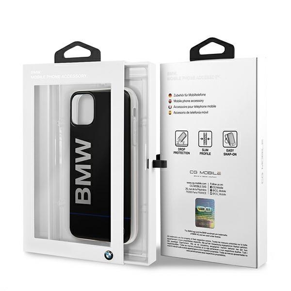 Etui do iPhone 11 Pro BMW Signature z nadrukowanym logo Czarne