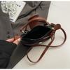 2025 spring new portable casual versatile shoulder messenger Longxiang bag change solid color outdoor bag