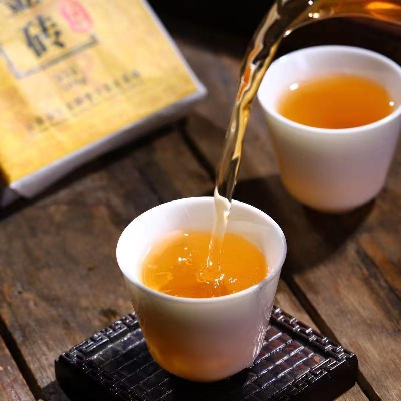 200g roher Puerh-Tee Brick Mansongjinzhuan Pu-erh Shengcha Bio-Pu'er-Grüntee