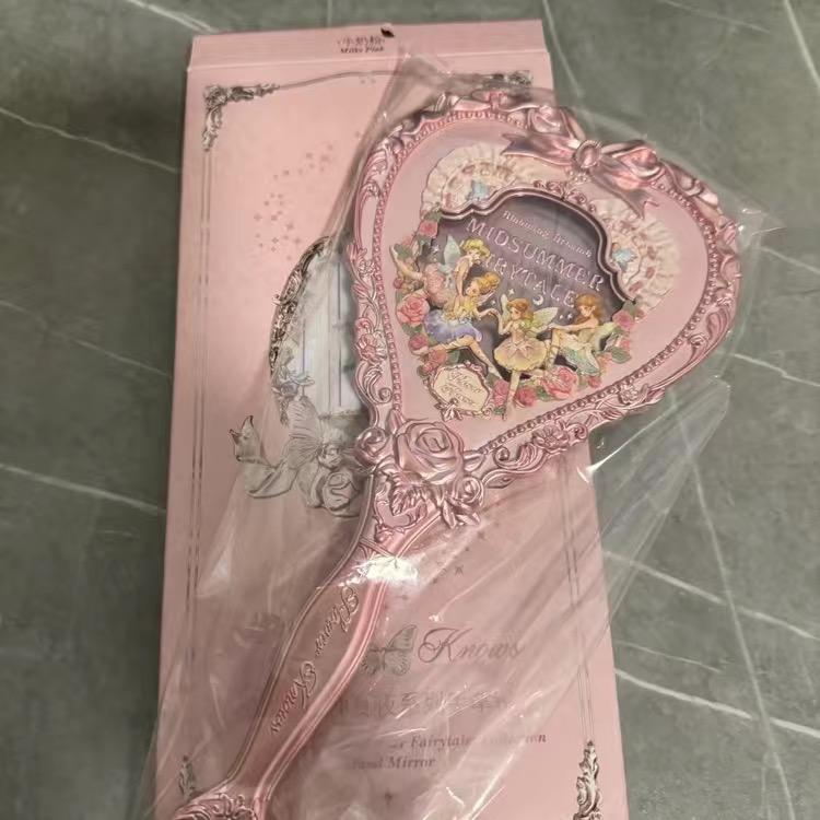 Flower Knows Mirror Moonlight Mermaid THE SWEETIE BEAR Collectie Handspiegel Limited Wit Blauw Roze Feeën Spiegels