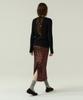 VOYONN 2.5Mm Beaded Skirt Party Brown 0153