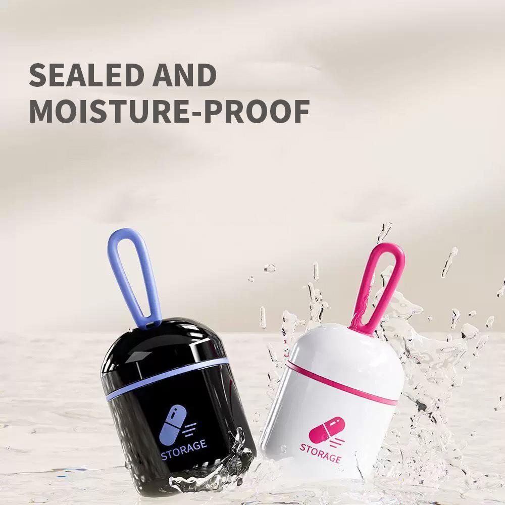 1PC Mini Medication Box - Compact, Convenient, Waterproof and Moisture Resistant - Home Pill Storage Box