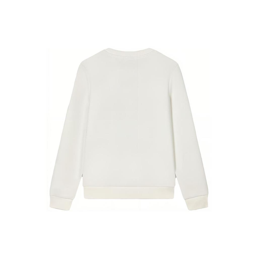 New FILA X V&A BOWUGUAN LIANMINGKUAN Sweatshirt Women's Cloud White F11W418215F-WT