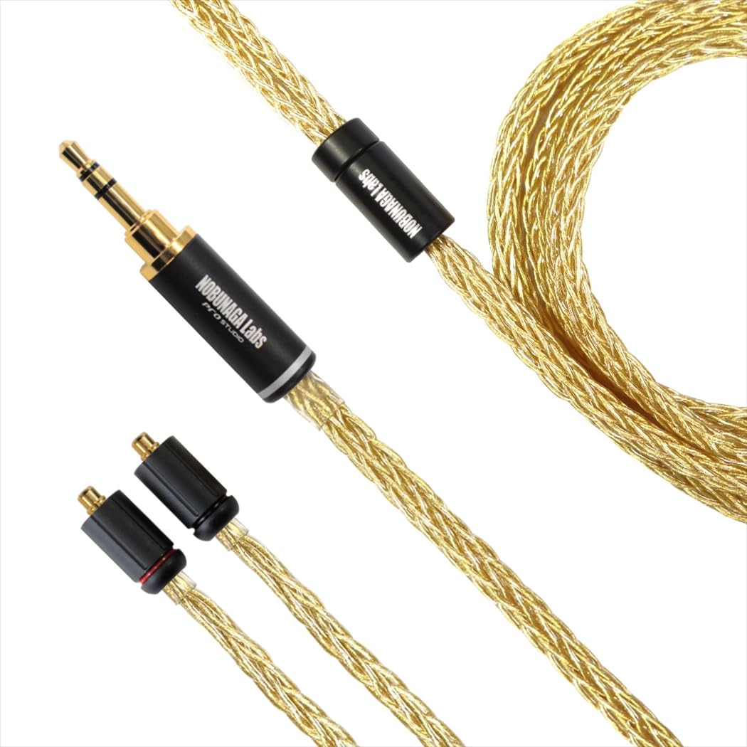 

WiseTech NOBUNAGA Labs Bonfire Kiwami stereo Gold (Kagaribi-Kiwami) [3.5mm mini/MMCX] NLS-KRB-KWM