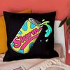 1pcs Slurm soda can cartoon pillow cover black pop art 45x45cm for living room bedroom porch decor machine washable