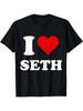 Original I Love Seth I Heart Seth T-Shirt