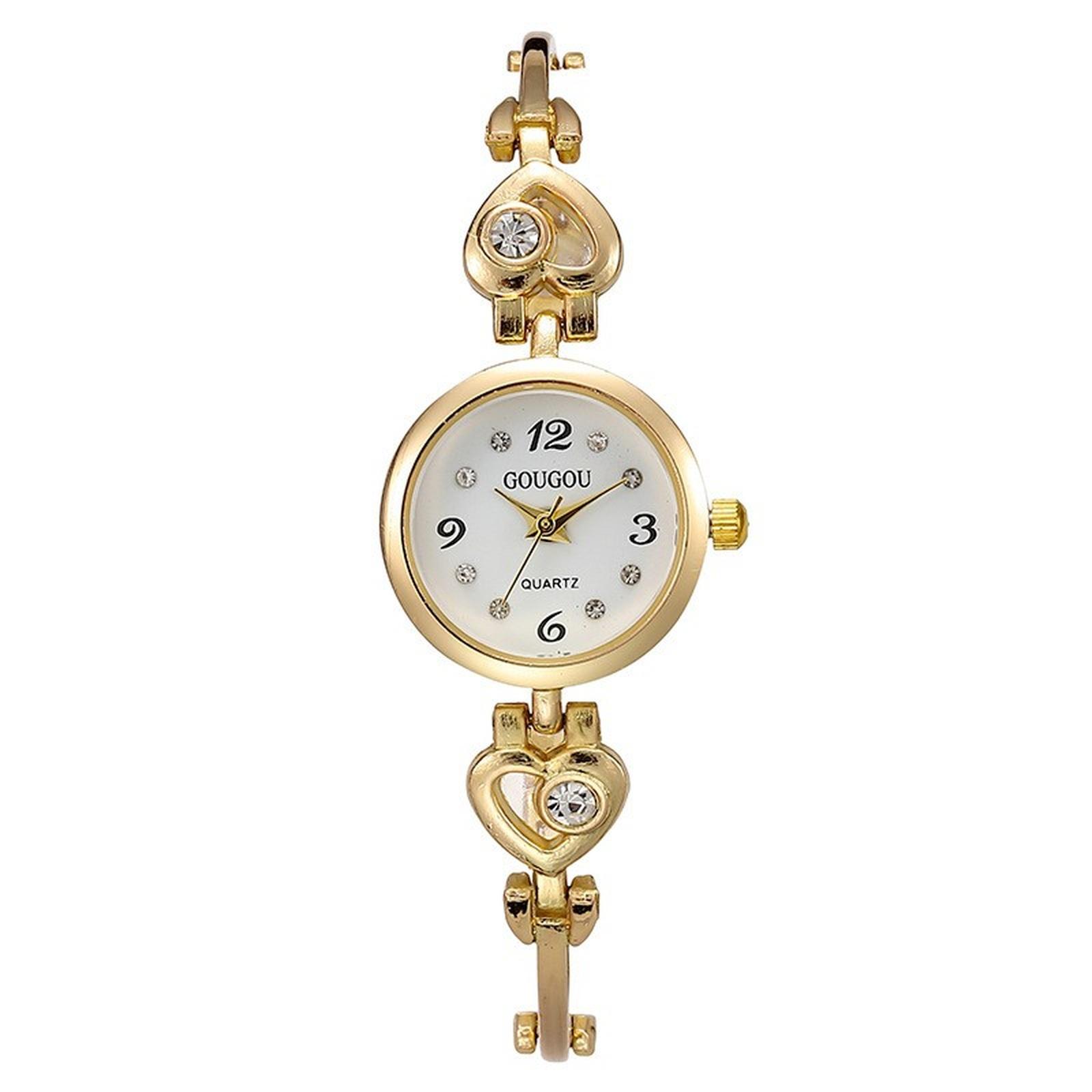 

Women Fashion Leather Watch One Size золотой