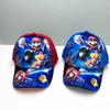 Super Mario Cartoon Baseball Cap Adjustable Sun Hat For Kids And Adults