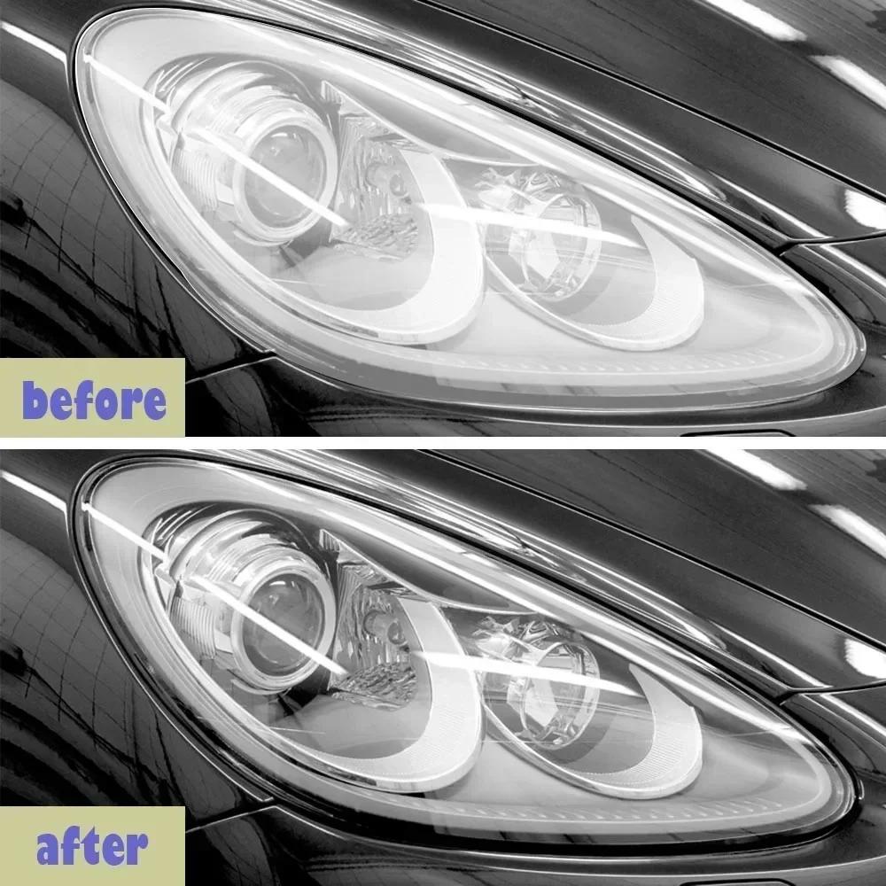 800ml Car Headlight Polish Headlight Restoration Kit Headlight Refurbishment Fluid Car Headlights Maintenance Liquid Polish Care