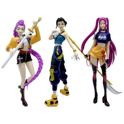 Anime Kpop Dämonenjäger Figur Modell Spielzeug Cartoon Gaming Peripheriegeräte Schreibtischdekoration Sammelfiguren Modell Spielzeug Geschenk