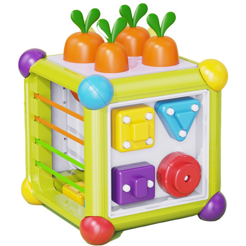 6 In1 Baby Activity Cube Montessori