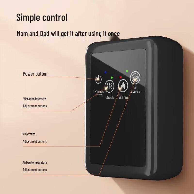 AUX Graphene Heated Knee Massager (Pair)